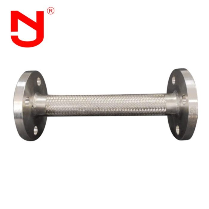Conector flexible de tubería de metal corrugado trenzado con alambre de acero inoxidable