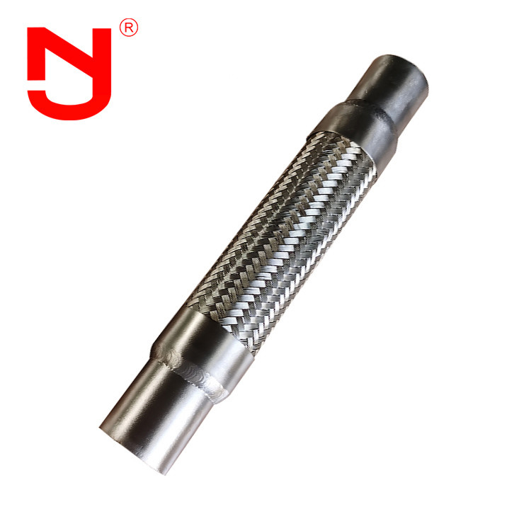 Conector de tubos de acero inoxidable trenzado de acero laminado