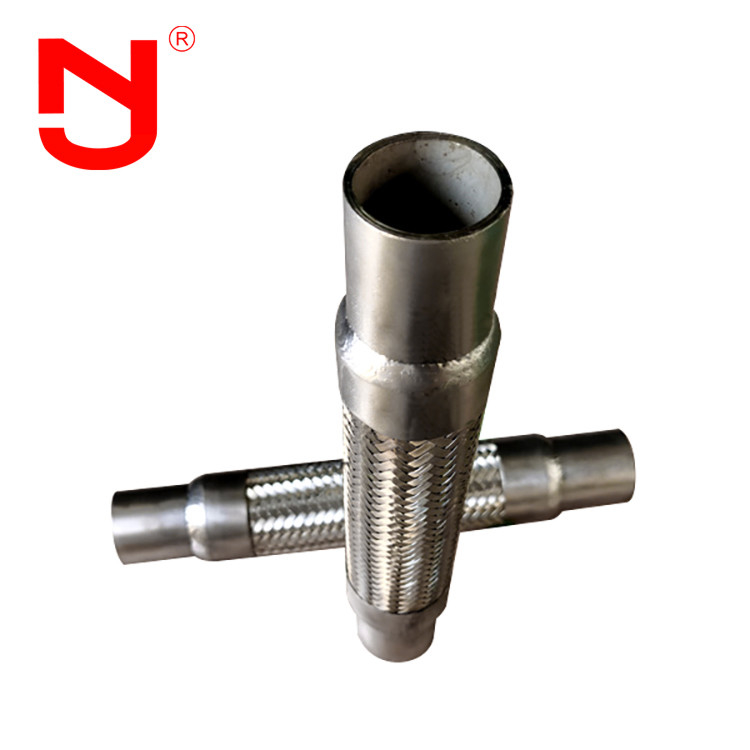 Conector de tubos de acero inoxidable trenzado de acero laminado