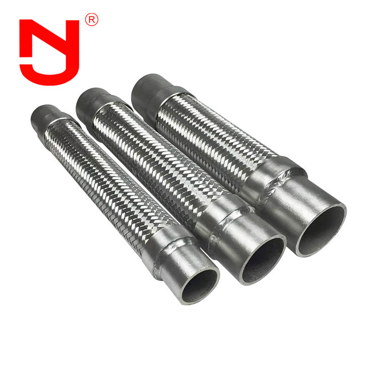 Conector de tubos de acero inoxidable trenzado de acero laminado