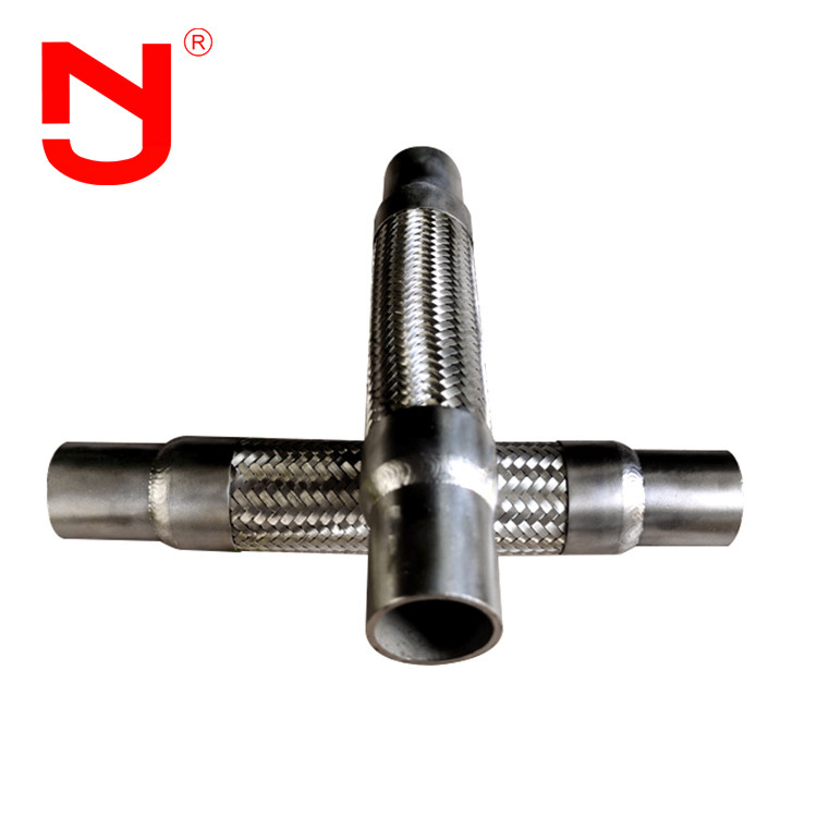 Conector de tubos de acero inoxidable trenzado de acero laminado