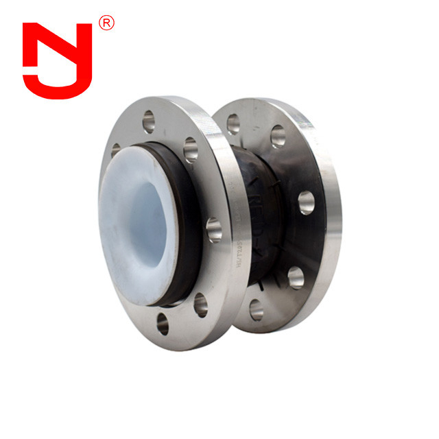 Fabricante de accesorios de tuberías flexibles de PTFE de tipo de junta de expansión con flancos