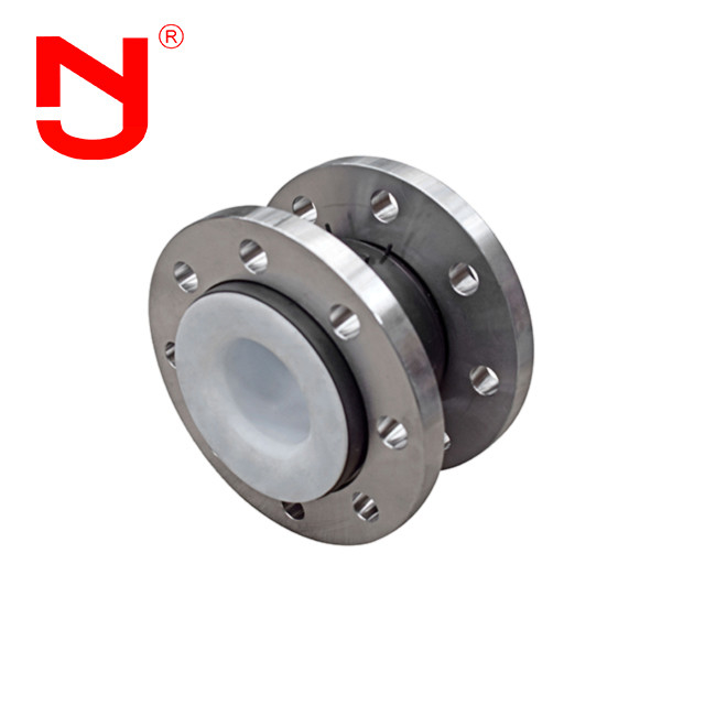 Fabricante de accesorios de tuberías flexibles de PTFE de tipo de junta de expansión con flancos