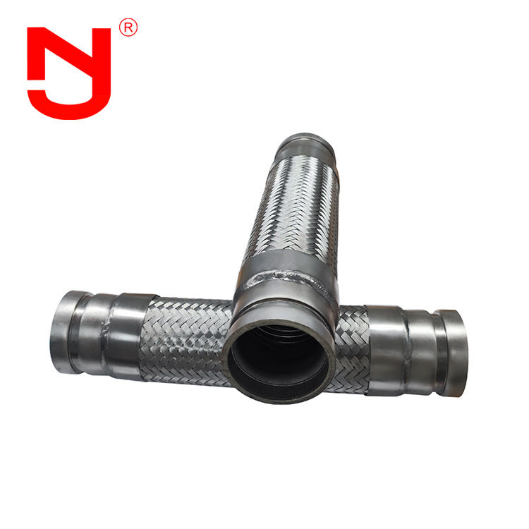 Conector de manguera trenzada de metal ranurado alambre de acero inoxidable DN8 ~ DN400