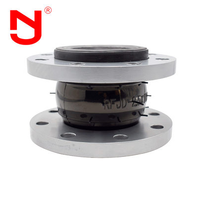 150 PSI Nivel de presión EPDM Junta de expansión de caucho con conexión con ranuras JIS Flange