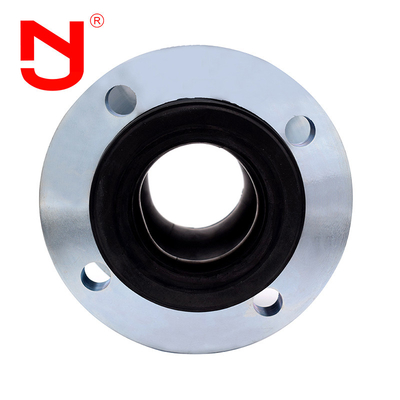 DN100 Tipo de conexión EPDM flexible de caucho de esfera única para balizos de caucho