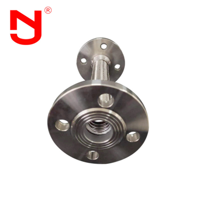 Conector flexible de tubería de metal corrugado trenzado con alambre de acero inoxidable