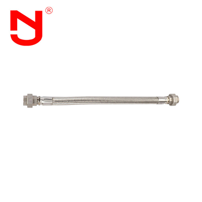 Acero inoxidable de alambre trenzado flexible manguera de metal Union tipo de gas de tubería de accesorios