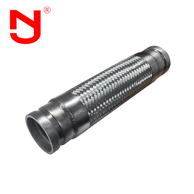 Conector de tubería trenzado de metal soldado conector de tubería trenzada de metal
