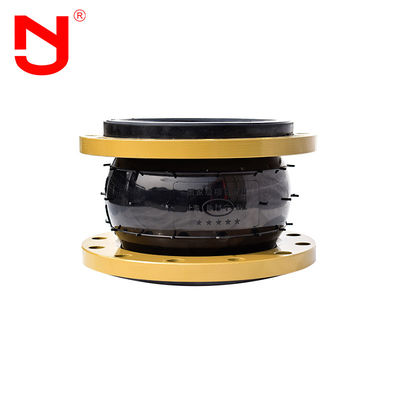 Bramidos de goma Flex Connector de la junta de dilatación de la sola esfera del tubo de agua