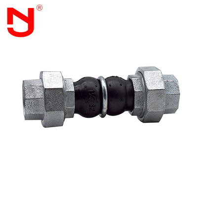 Unión atornillada industrial de la junta de dilatación de los bramidos flexibles del tubo Dn65