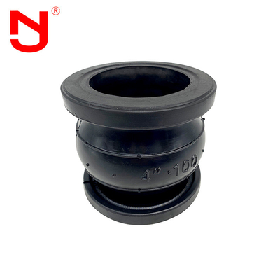 Conector flexible común de los solos de la esfera DN100 bramidos de goma de la extensión